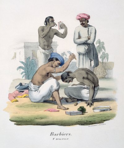 Barbers, 1827-35 by M.E. Burnouf